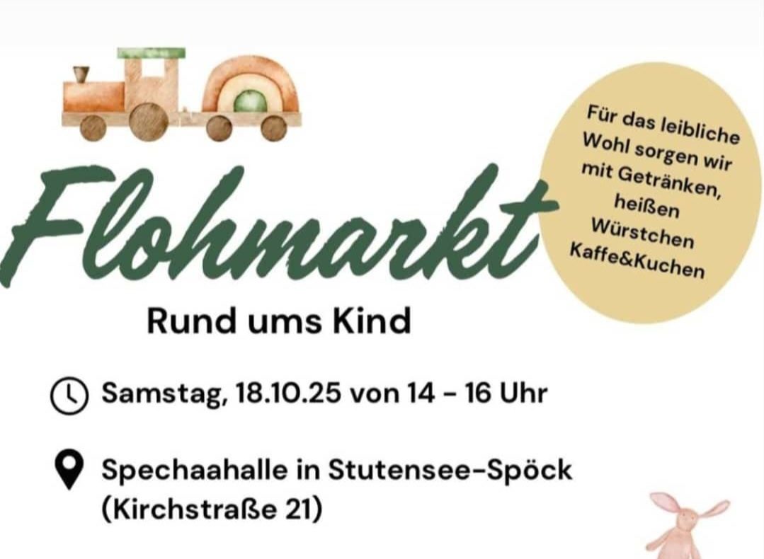 Flohmarkt „Rund ums Kind“ in Spöck