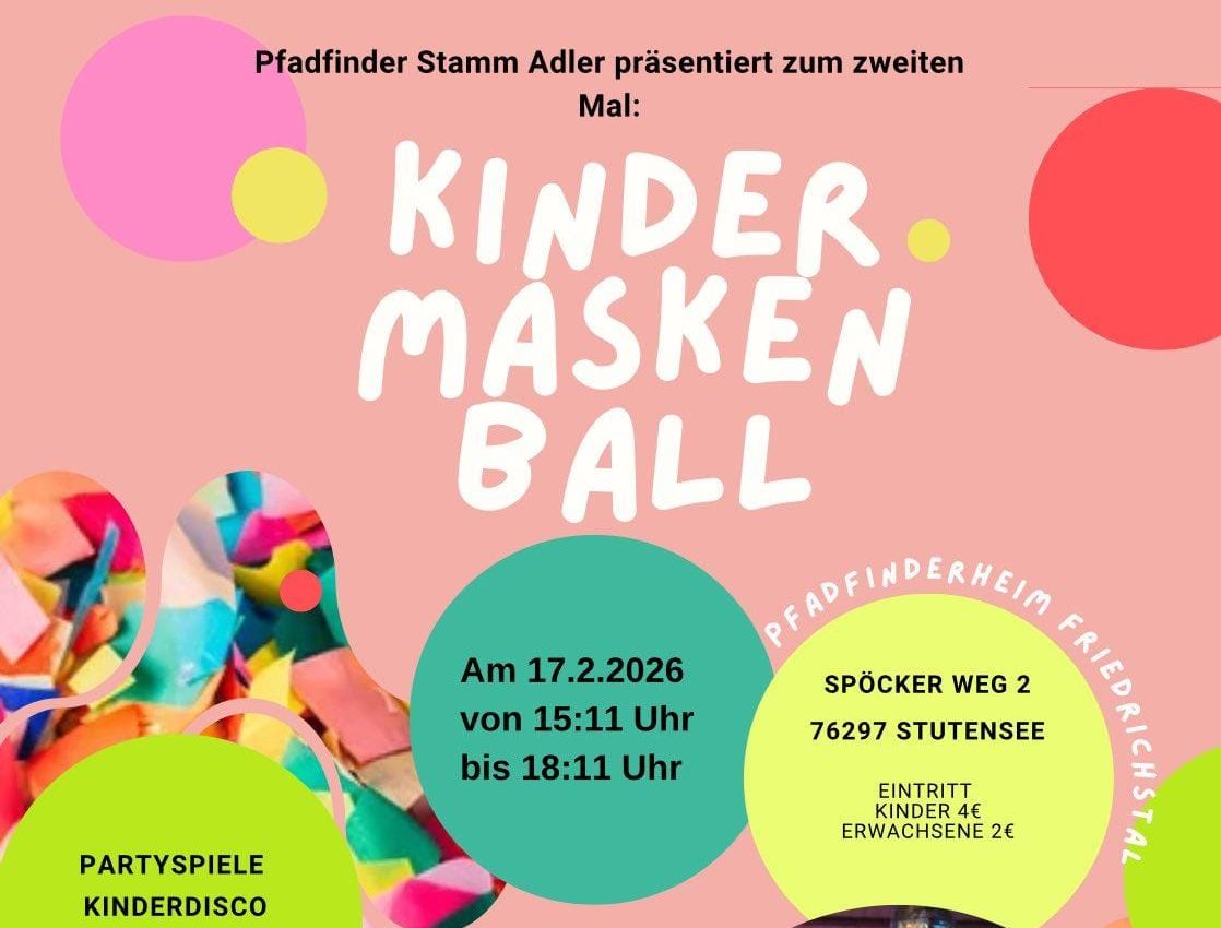 Kindermaskenball in Friedrichstal