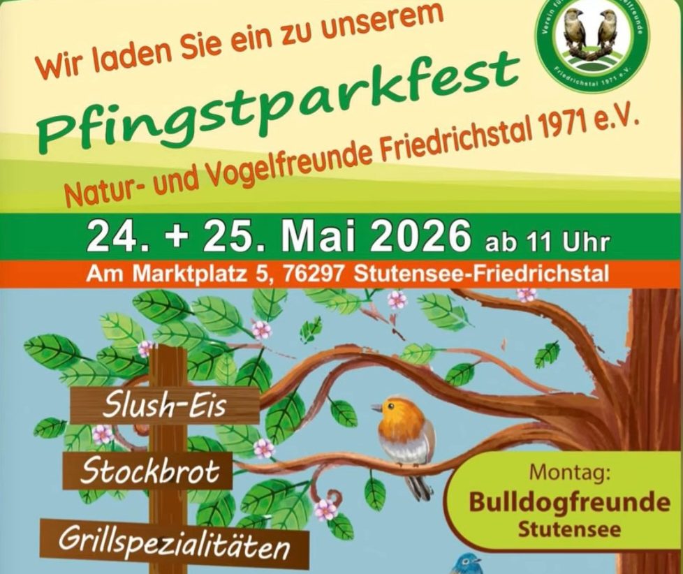 Pfingstparkfest im Vogelpark Friedrichstal